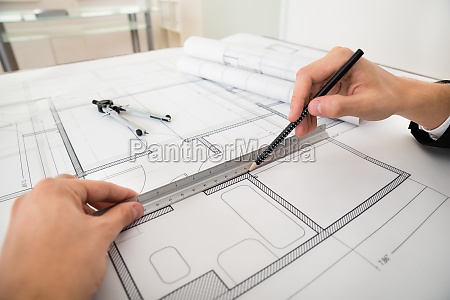 Diagramas Do Desenho Do Coordenador No Papel Do Modelo Fotos De