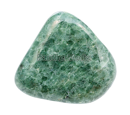 Polished Jadeite (Green Jade) Gem Stone Isolated