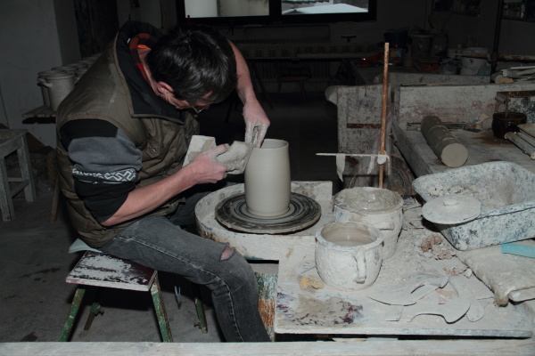 arte produccion ceramica negocios trabajo mano