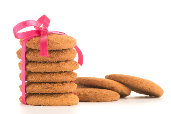 biscoitos envolvidos festivos