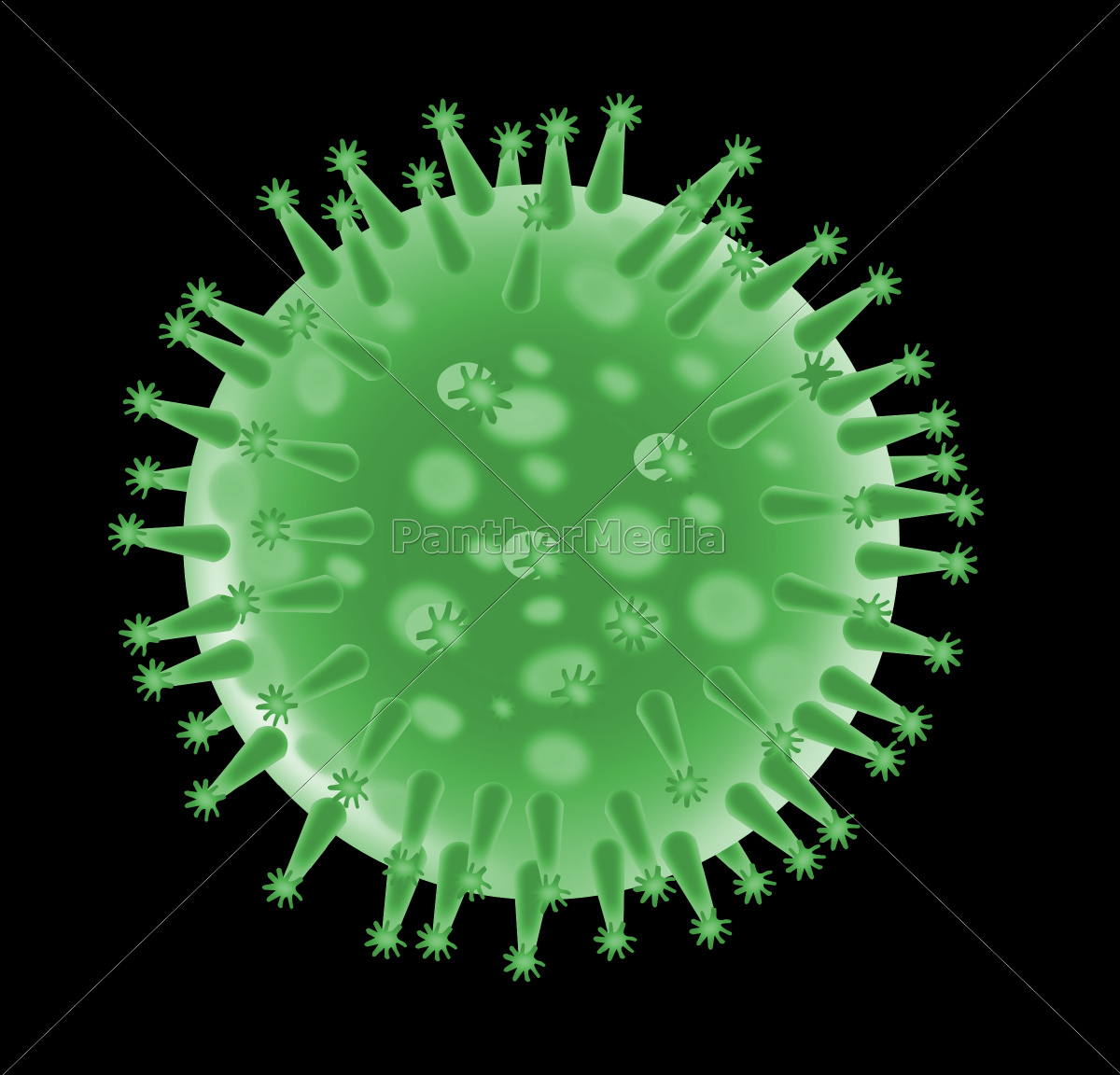 estructura del virus de la gripe