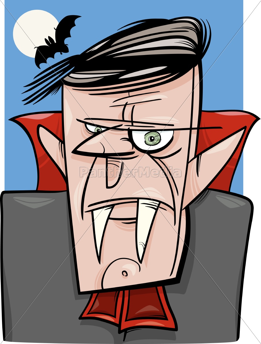 ilustração de desenho animado vampiro halloween - Stockphoto #10085924 |  Banco de Imagens Panthermedia