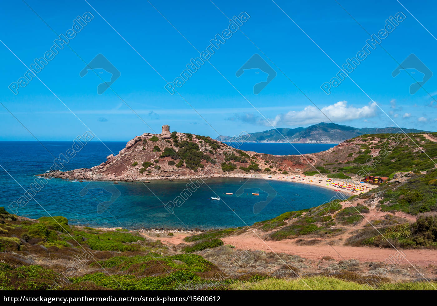 Paisaje costa verano isla sardinia - Stockphoto #15600612 | Agencia de ...