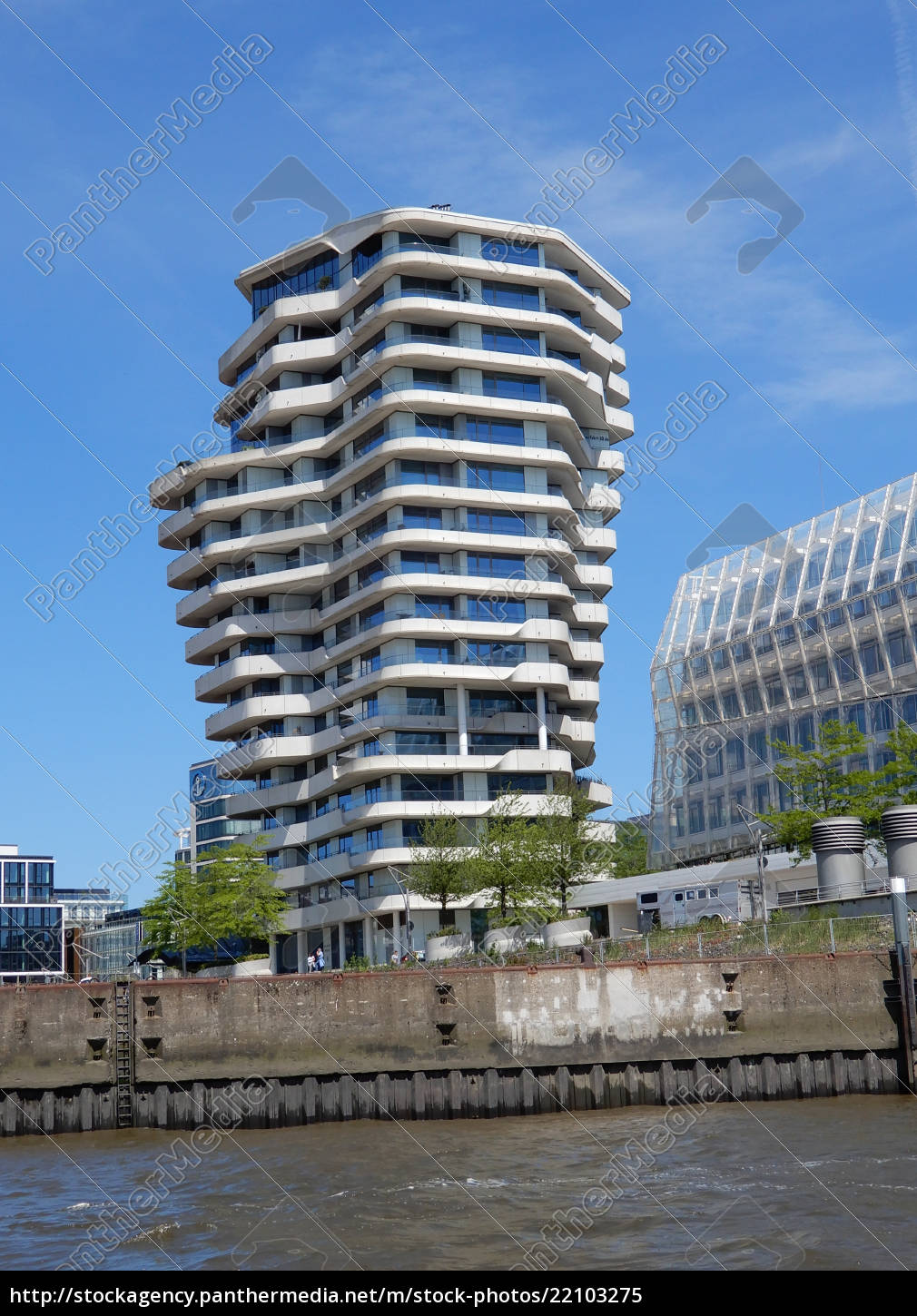 Marco Polo Tower Hafencity Hamburg - Stock Photo 22103275 | PantherMedia  Stock Agency