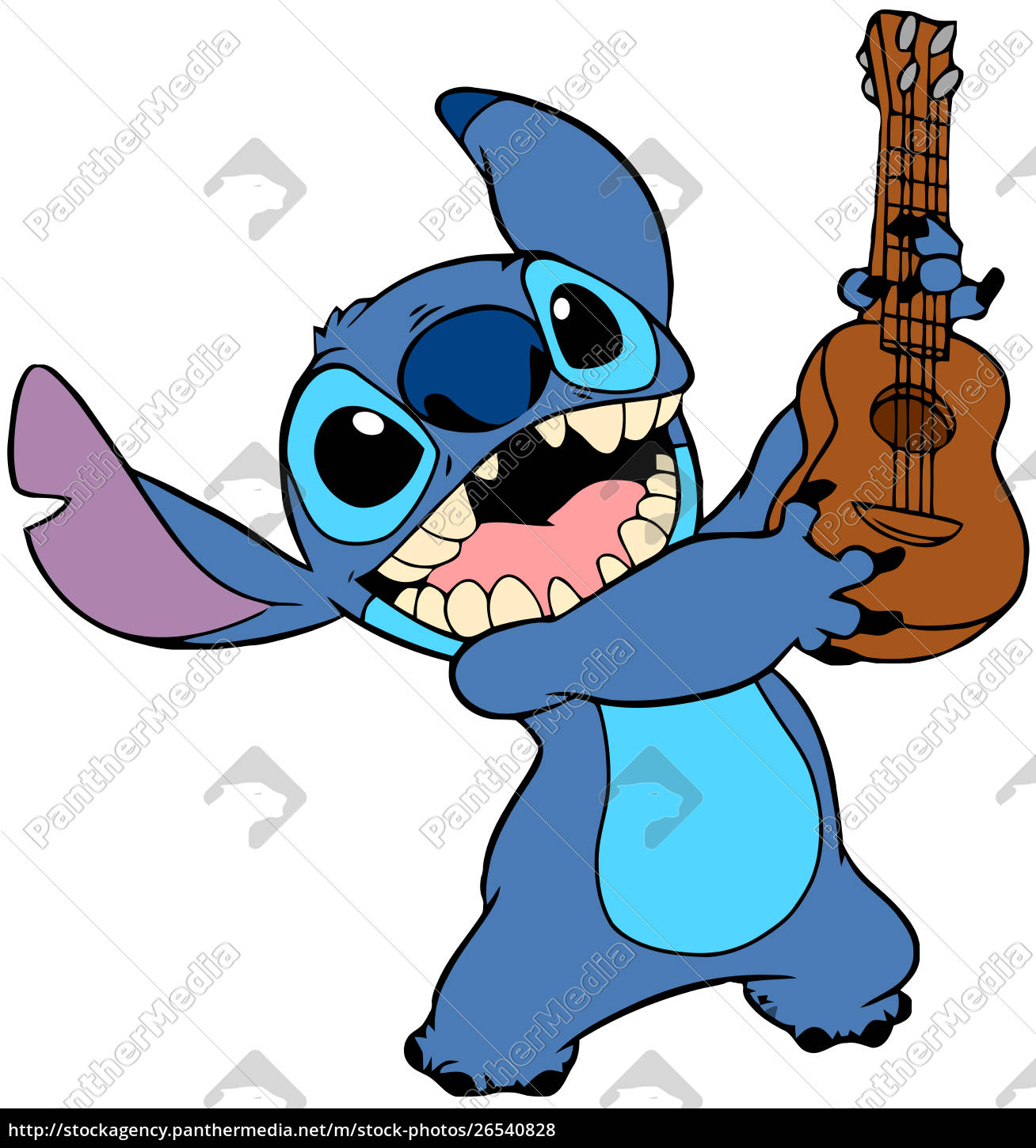 Lilo Stitch ilustración de personajes de dibujos - Derechos gestionados  imágen #26540828 | Agencia de stock PantherMedia