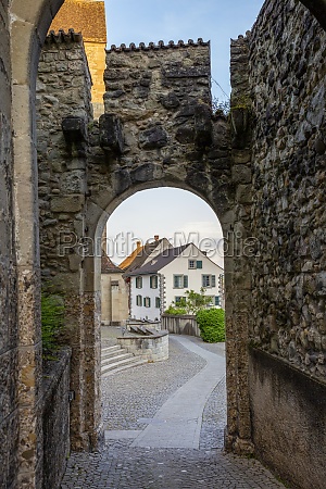 Gate at Rapperswil Castle Rapperswil St Gallen - Royalty free photo ...